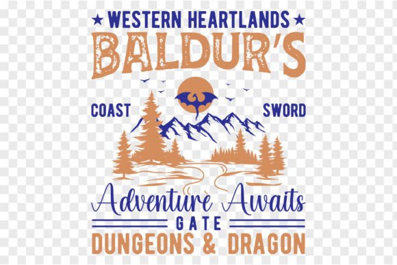 Baldurs Gate 3 Graphics & T-Shirt Designs