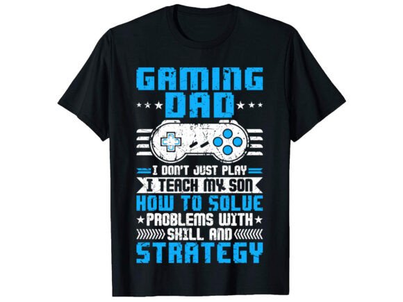 Gaming Dad Graphics & T-Shirt Designs Review