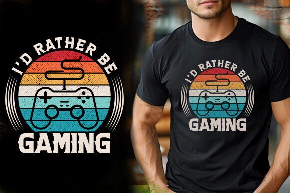 Gaming Graphics for T-Shirt Designs