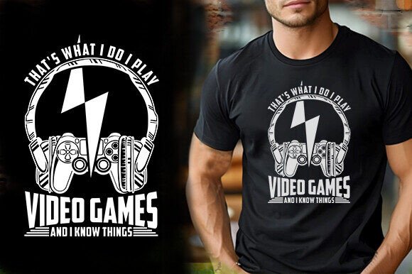 Gaming Graphics: T-Shirt Designs That Speak