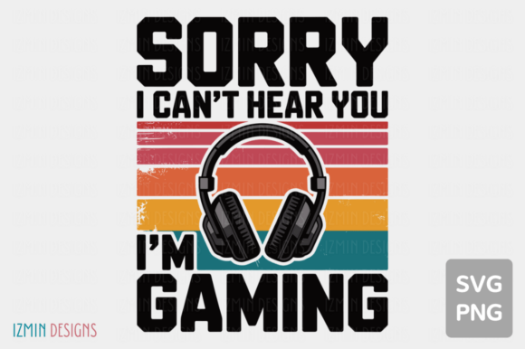Gaming SVG for T-Shirt Designs and Graphics