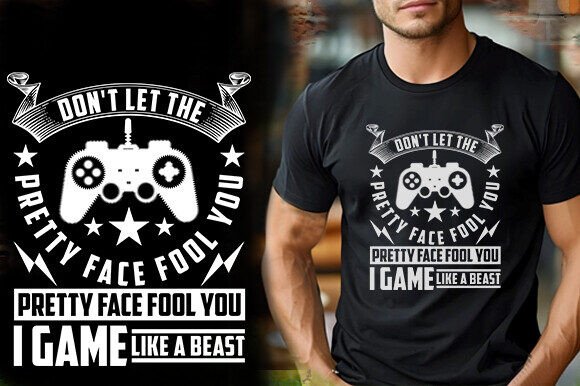 Graphics & T-Shirt Designs: Pretty Face