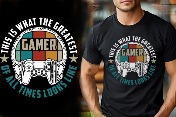 Greatest Gamer Graphics for T-Shirt Designs