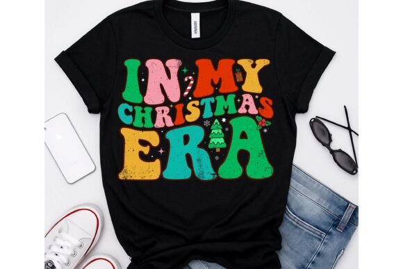 In My Christmas Era PNG for T-Shirt Designs